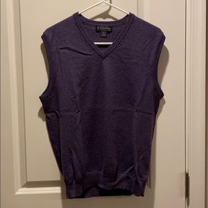 brooks vest mens purple